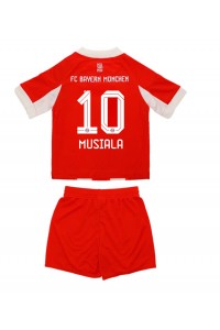 Bayern Munich Jamal Musiala #10 Jalkapallovaatteet Lasten Kotipeliasu 2025-26 Lyhythihainen (+ Lyhyet housut)